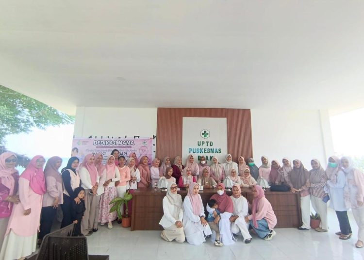 Plt Kepala Dinas Kesehatan Kabupaten Banggai, Nurmasita Datu Adam, saat melaksanakan kunjungan kerja ke Puskesmas Biak, pada Sabtu 25 April 2026. (Dok Ist)