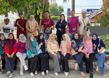 ASN Dinas Kesehatan Kabupaten Banggai Gelar Kamis Bersih di Kecamatan Luwuk  